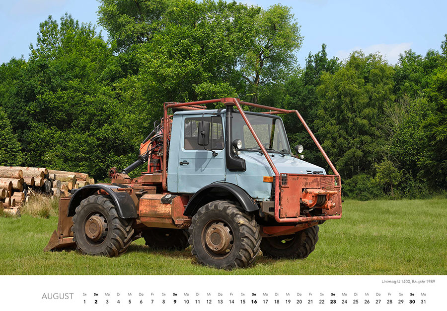 Weitere Ansicht: Unimog Klassiker Kalender 2026 | Jörg Hajt
