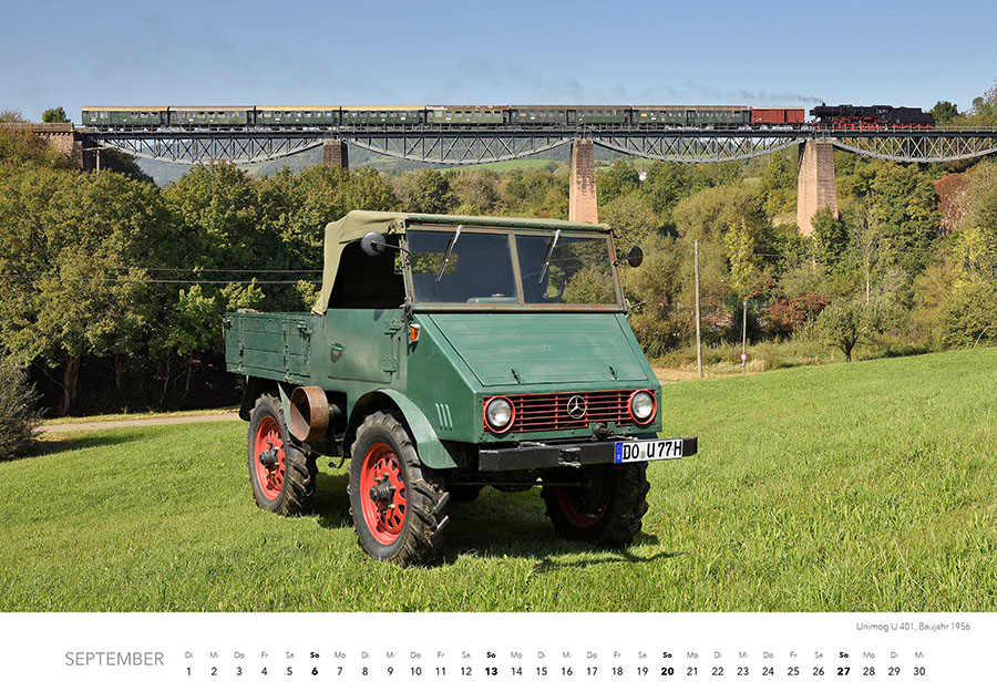 Weitere Ansicht: Unimog Klassiker Kalender 2026 | Jörg Hajt