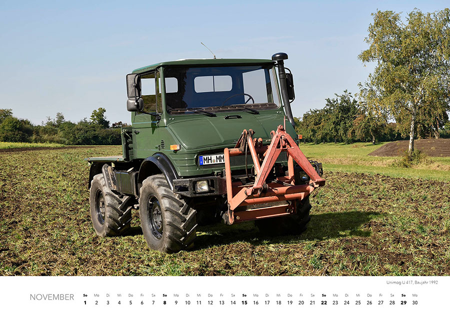 Weitere Ansicht: Unimog Klassiker Kalender 2026 | Jörg Hajt