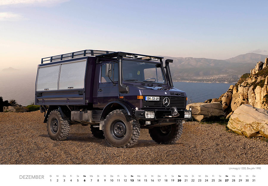 Weitere Ansicht: Unimog Klassiker Kalender 2026 | Jörg Hajt
