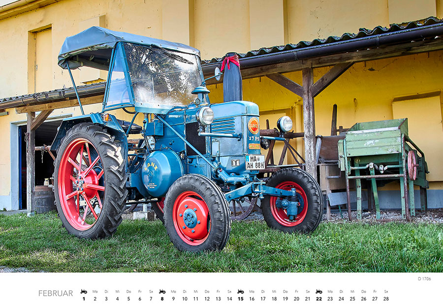 Weitere Ansicht: Lanz Traktoren Kalender 2026