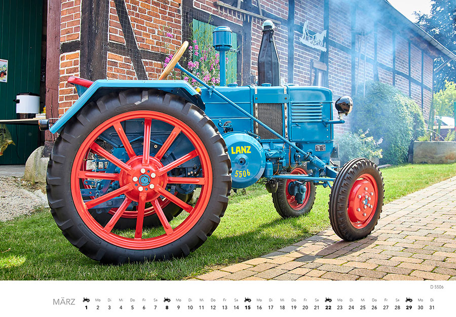 Weitere Ansicht: Lanz Traktoren Kalender 2026