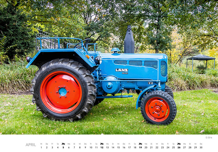 Weitere Ansicht: Lanz Traktoren Kalender 2026