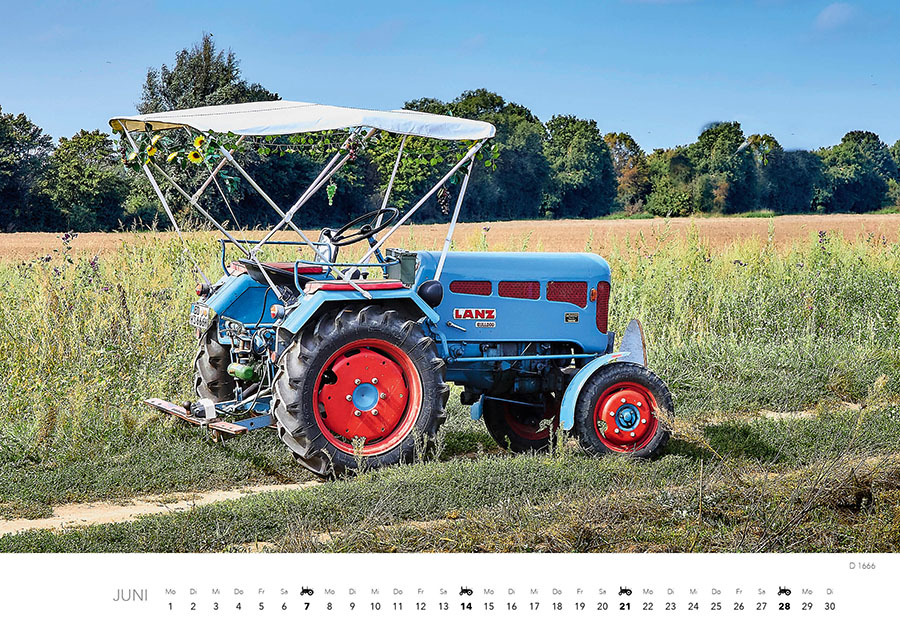 Weitere Ansicht: Lanz Traktoren Kalender 2026