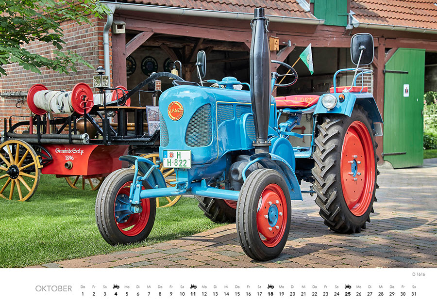 Weitere Ansicht: Lanz Traktoren Kalender 2026