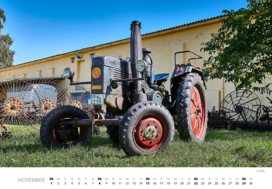 Weitere Ansicht: Lanz Traktoren Kalender 2026
