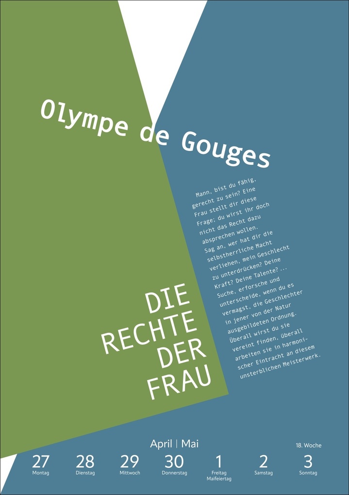 Weitere Ansicht: 53 Frauen, die du gelesen haben musst Wochen-Kulturkalender 2026 | Susanne Nadolny