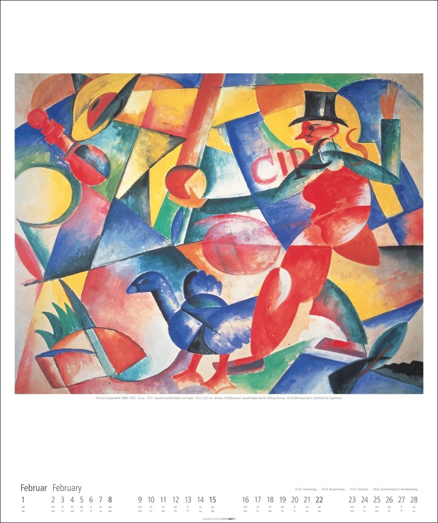 Weitere Ansicht: Der Blaue Reiter Kalender 2026