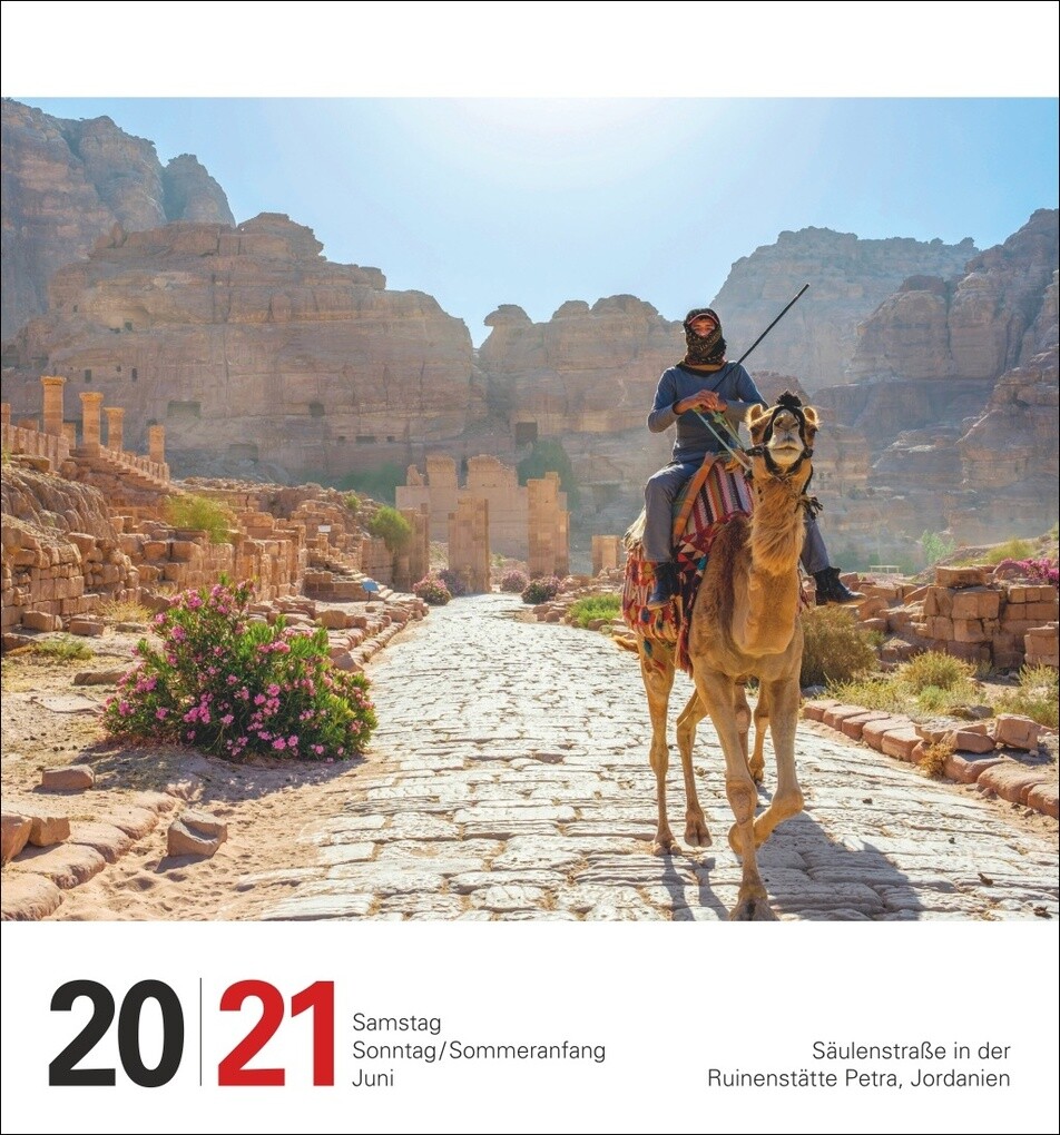 Weitere Ansicht: Reise Tagesabreißkalender 2026 - Kulturkalender - Städte, Menschen, Landschaften | Petra Dubilski, Martina Schnober-Sen