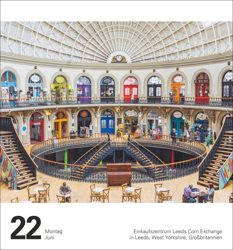 Weitere Ansicht: Reise Tagesabreißkalender 2026 - Kulturkalender - Städte, Menschen, Landschaften | Petra Dubilski, Martina Schnober-Sen