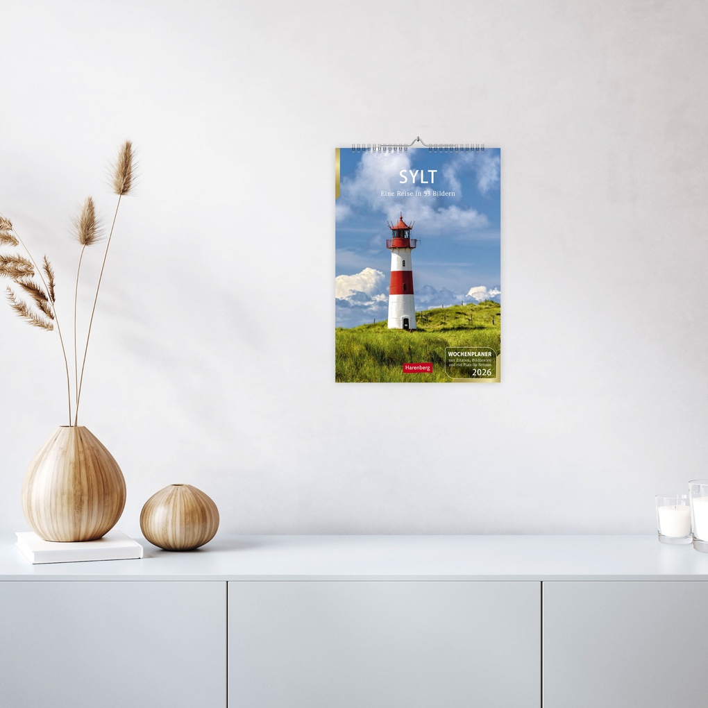 Weitere Ansicht: Sylt Wochenplaner 2026 - Eine Reise in 53 Bildern | Ulrike Issel