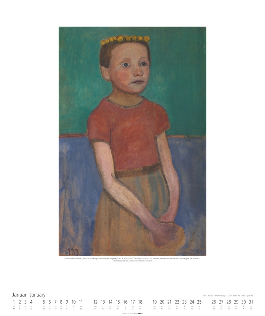 Weitere Ansicht: Paula Modersohn-Becker Kalender 2026