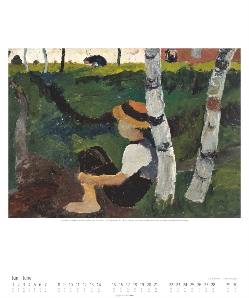 Weitere Ansicht: Paula Modersohn-Becker Kalender 2026