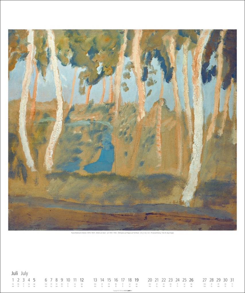 Weitere Ansicht: Paula Modersohn-Becker Kalender 2026