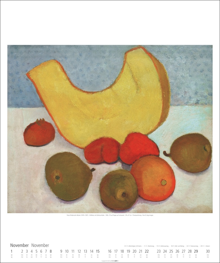 Weitere Ansicht: Paula Modersohn-Becker Kalender 2026