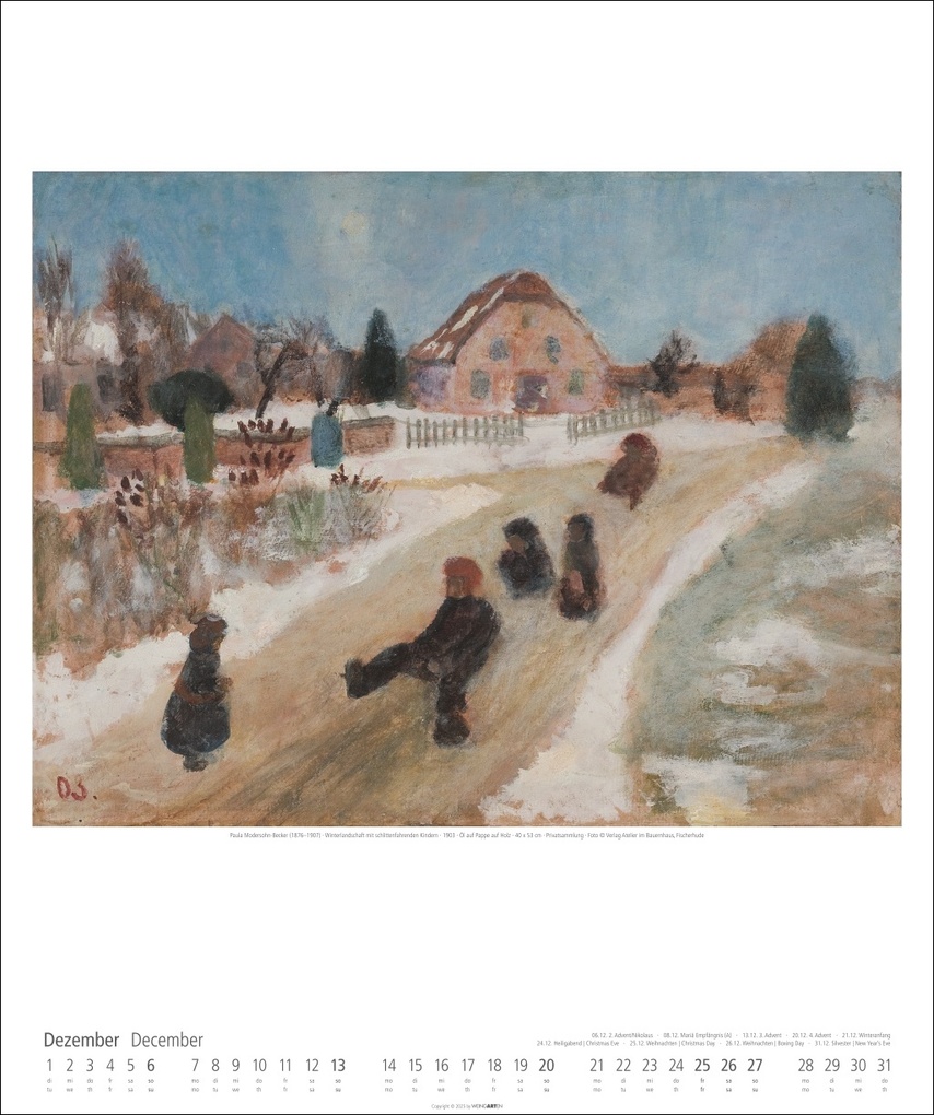 Weitere Ansicht: Paula Modersohn-Becker Kalender 2026