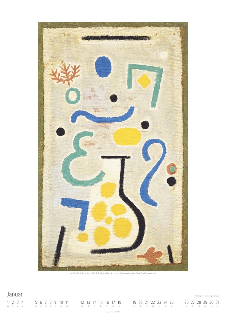 Weitere Ansicht: Bauhaus Kalender 2026