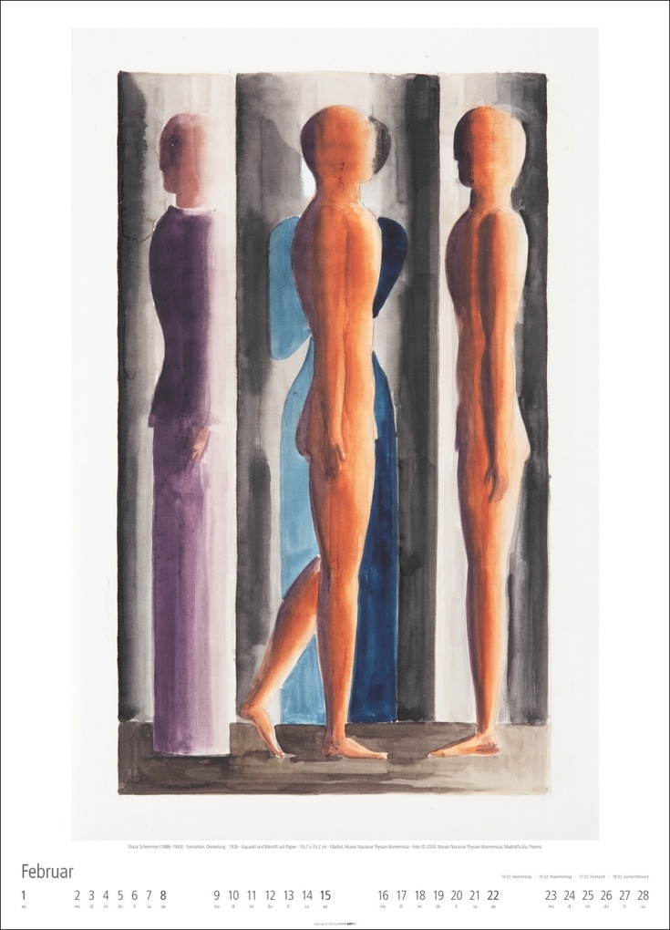 Weitere Ansicht: Bauhaus Kalender 2026