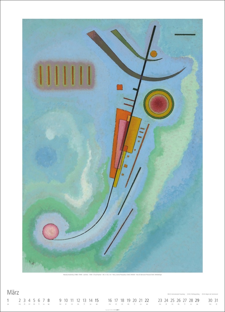 Weitere Ansicht: Bauhaus Kalender 2026