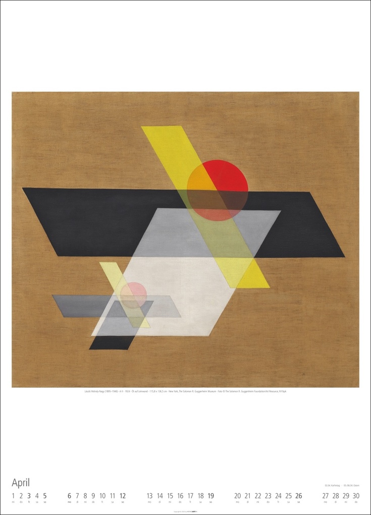 Weitere Ansicht: Bauhaus Kalender 2026