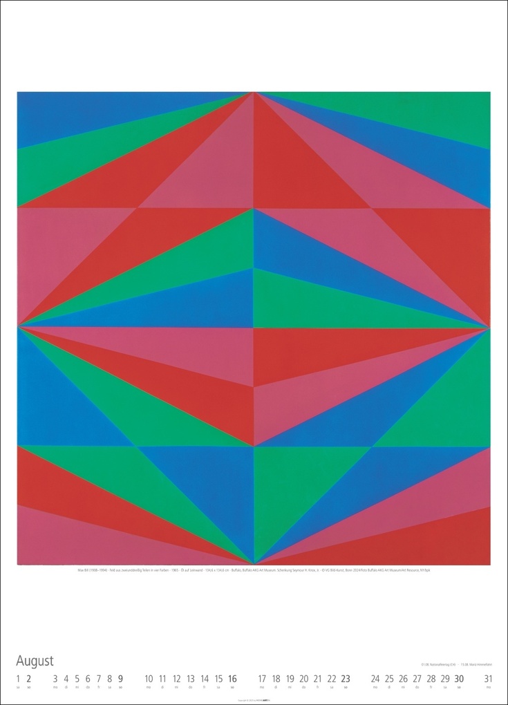 Weitere Ansicht: Bauhaus Kalender 2026