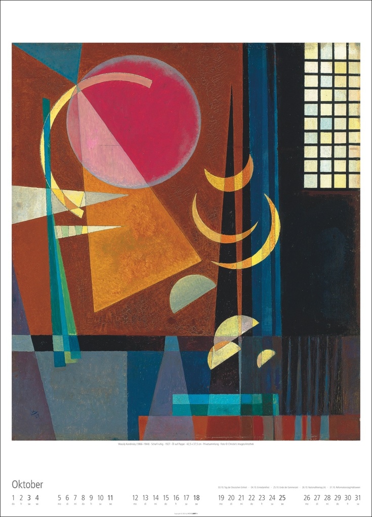 Weitere Ansicht: Bauhaus Kalender 2026