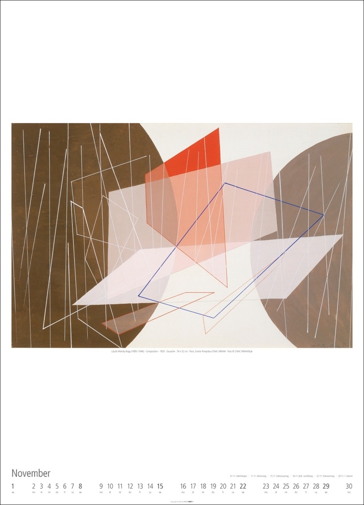 Weitere Ansicht: Bauhaus Kalender 2026