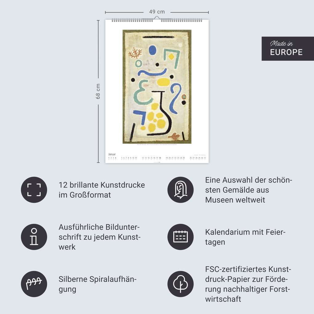 Weitere Ansicht: Bauhaus Kalender 2026