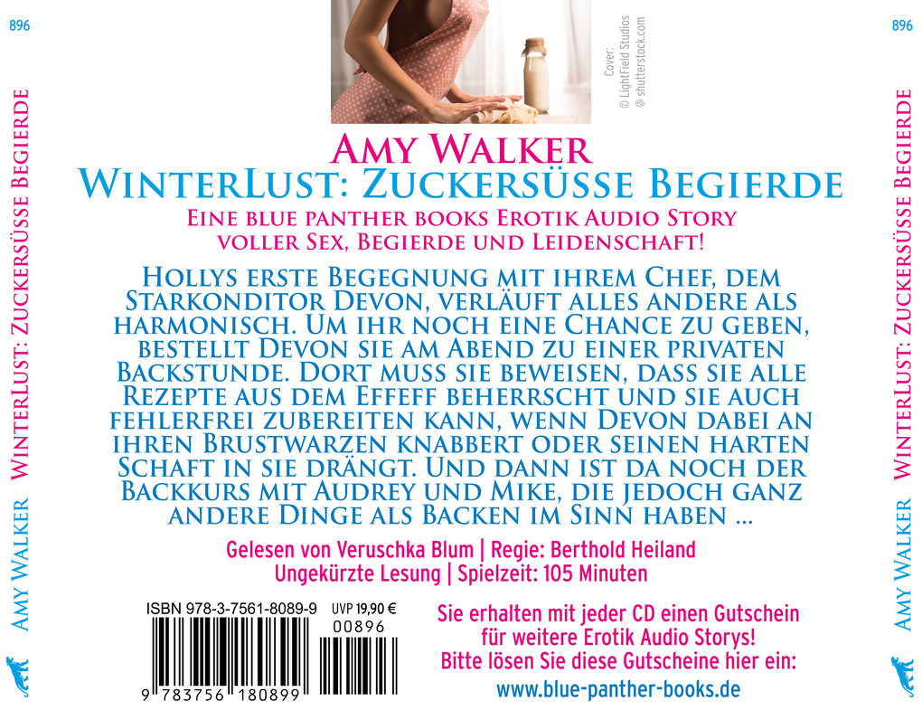 Weitere Ansicht: WinterLust: Zuckersüße Begierde | Erotik Audio Story | Erotisches Hörbuch 2x Audio-CD | Amy Walker