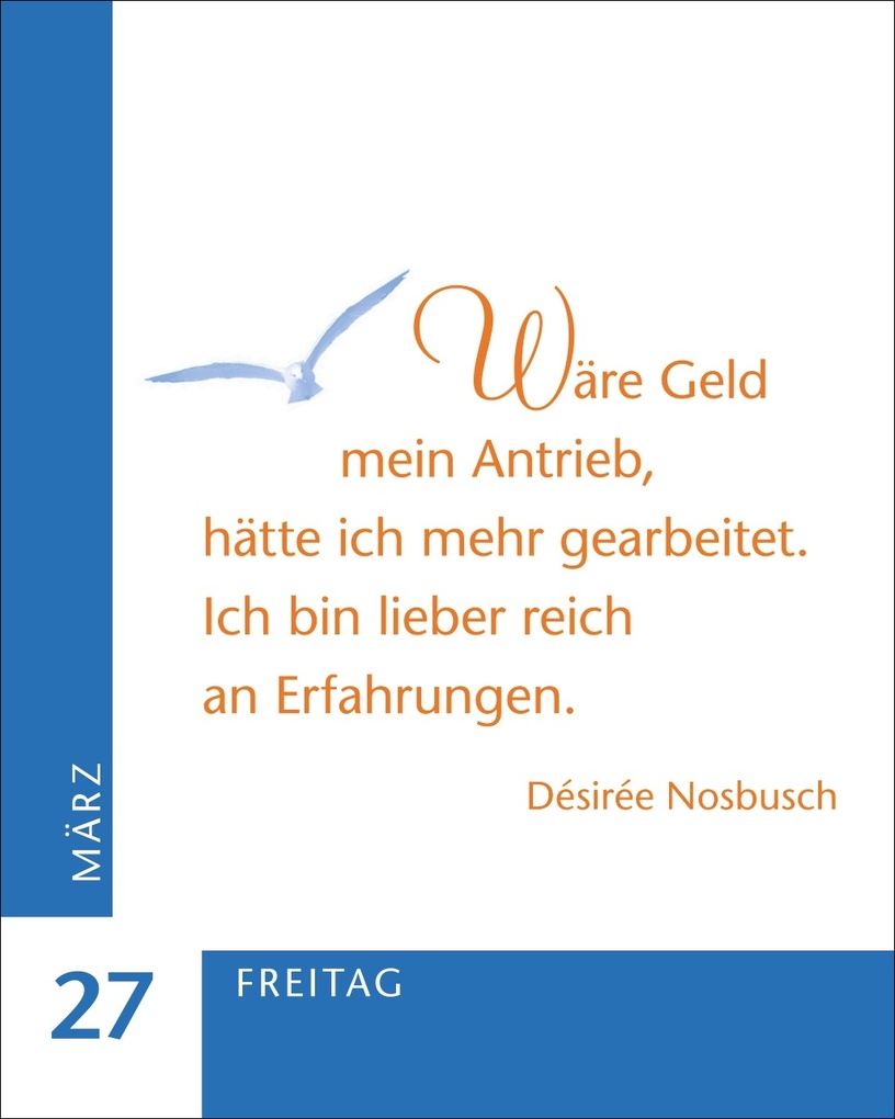 Weitere Ansicht: 365 gute Gedanken Mini-Geschenkkalender 2026 | Ulrike Issel