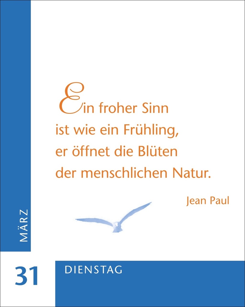 Weitere Ansicht: 365 gute Gedanken Mini-Geschenkkalender 2026 | Ulrike Issel