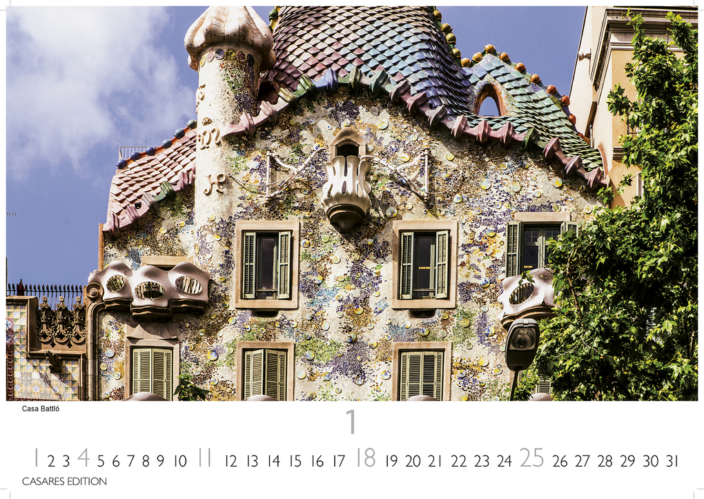 Weitere Ansicht: Barcelona Kalender 2026 - Wandkalender | Fotokalender Spanien 35x50cm - Foto. mit den schönsten Motiven, Sehenswürdigkeiten & Inspirationen" | H. W. Schawe