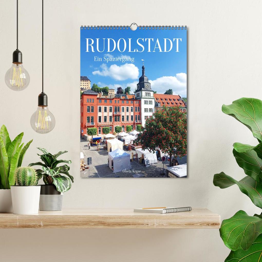 Weitere Ansicht: Rudolstadt - Ein Spaziergang (Wandkalender 2026 DIN A3 hoch), CALVENDO Monatskalender | Gisela Kruse, Calvendo