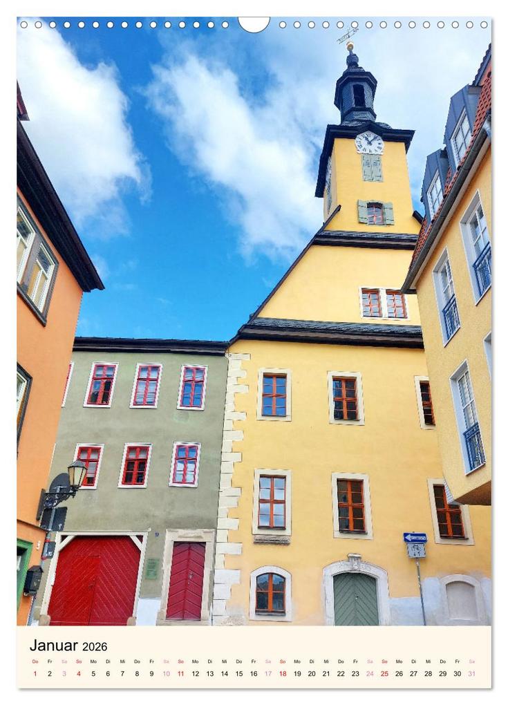 Weitere Ansicht: Rudolstadt - Ein Spaziergang (Wandkalender 2026 DIN A3 hoch), CALVENDO Monatskalender | Gisela Kruse, Calvendo
