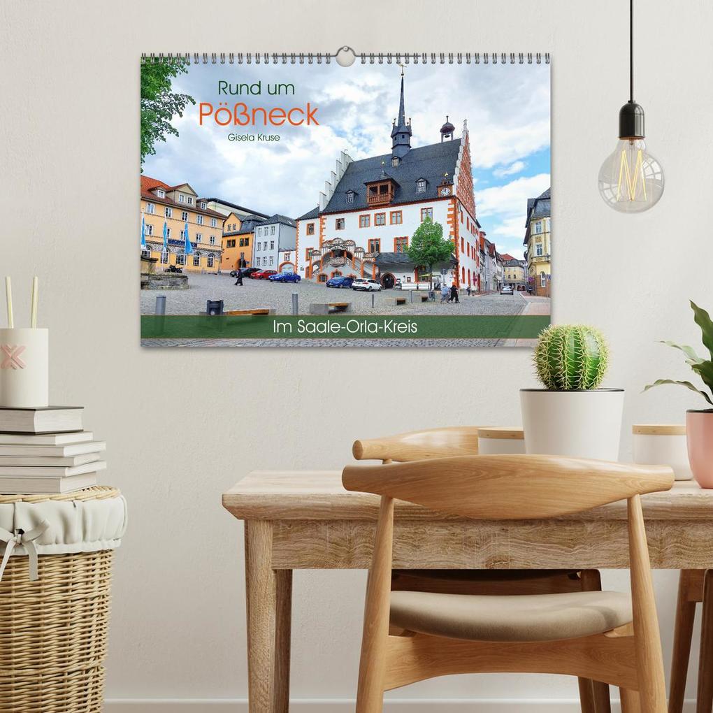 Weitere Ansicht: Rund um Pößneck - Im Saale-Orla-Kreis (Wandkalender 2026 DIN A3 quer), CALVENDO Monatskalender | Gisela Kruse, Calvendo