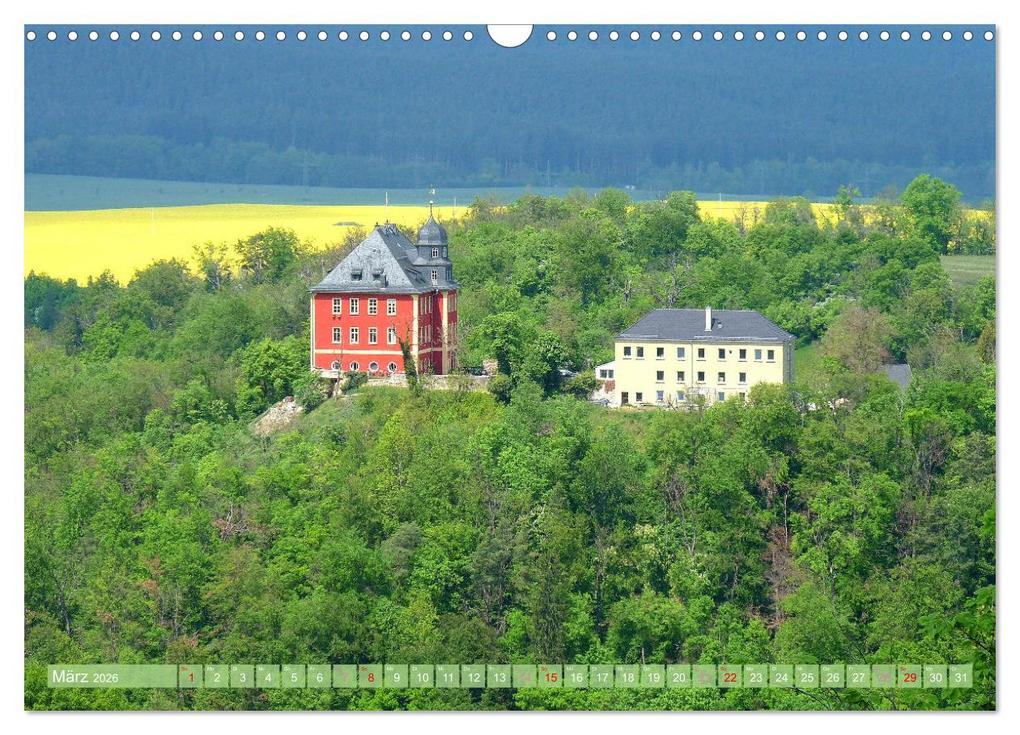 Weitere Ansicht: Rund um Pößneck - Im Saale-Orla-Kreis (Wandkalender 2026 DIN A3 quer), CALVENDO Monatskalender | Gisela Kruse, Calvendo