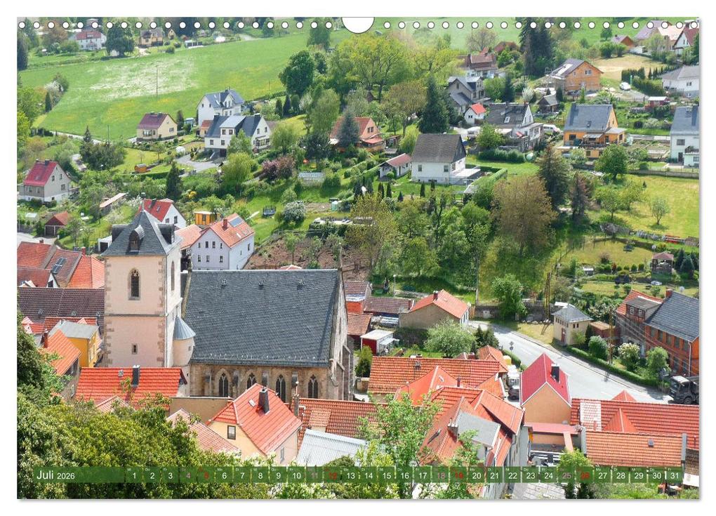 Weitere Ansicht: Rund um Pößneck - Im Saale-Orla-Kreis (Wandkalender 2026 DIN A3 quer), CALVENDO Monatskalender | Gisela Kruse, Calvendo