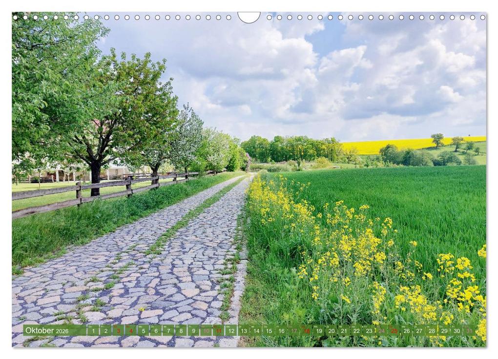 Weitere Ansicht: Rund um Pößneck - Im Saale-Orla-Kreis (Wandkalender 2026 DIN A3 quer), CALVENDO Monatskalender | Gisela Kruse, Calvendo