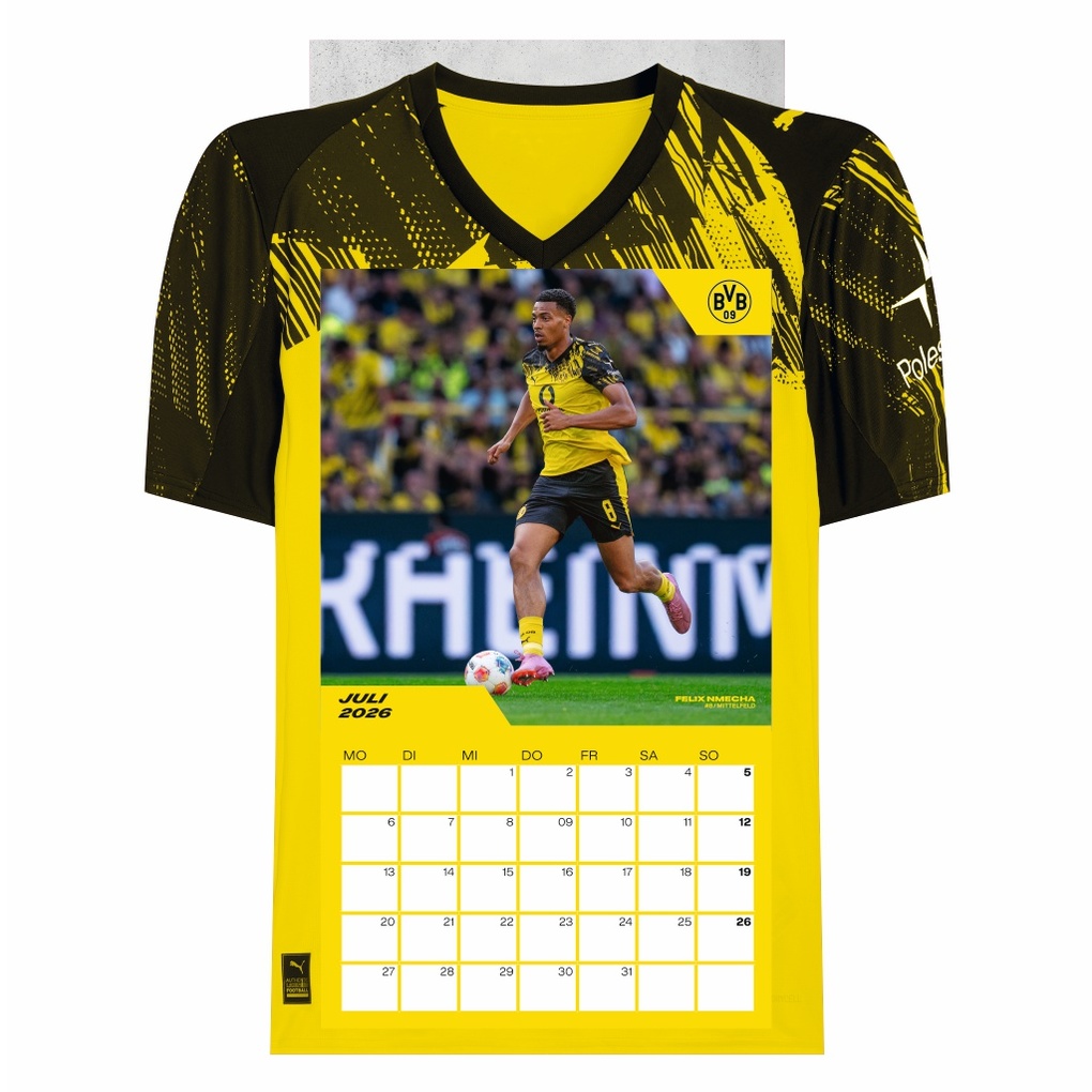 Weitere Ansicht: BVB Trikotkalender 2026