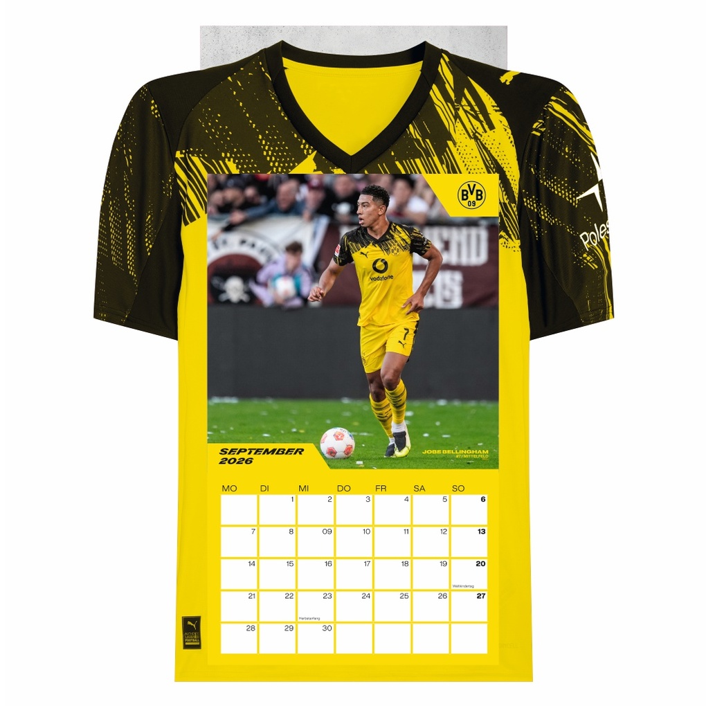Weitere Ansicht: BVB Trikotkalender 2026