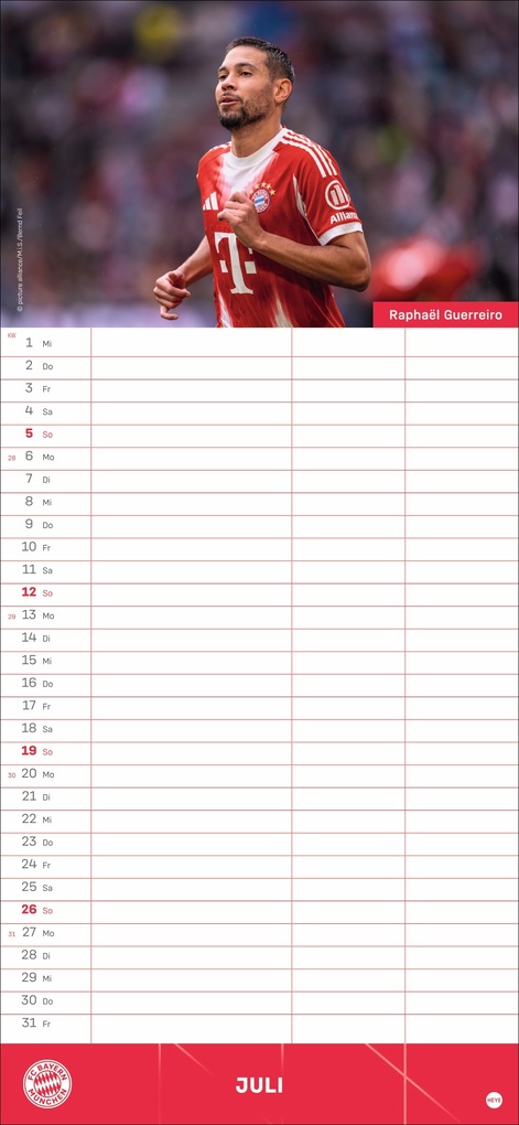 Weitere Ansicht: FC Bayern München Fanplaner 2026