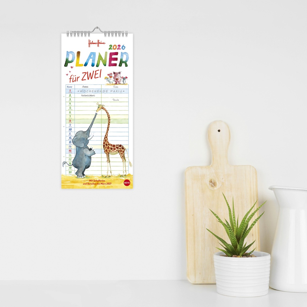 Weitere Ansicht: Helme Heine: Planer für zwei 2026