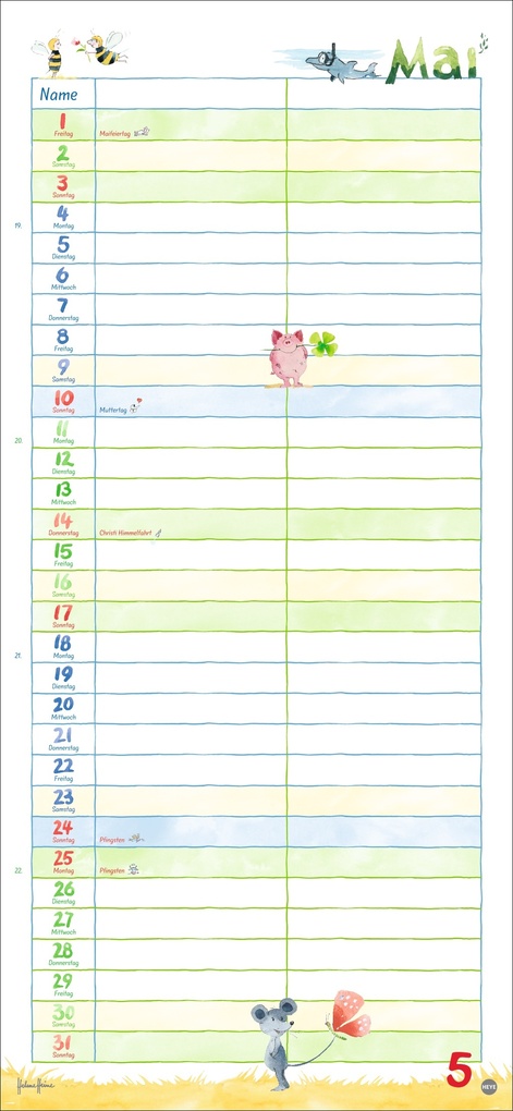 Weitere Ansicht: Helme Heine: Planer für zwei 2026