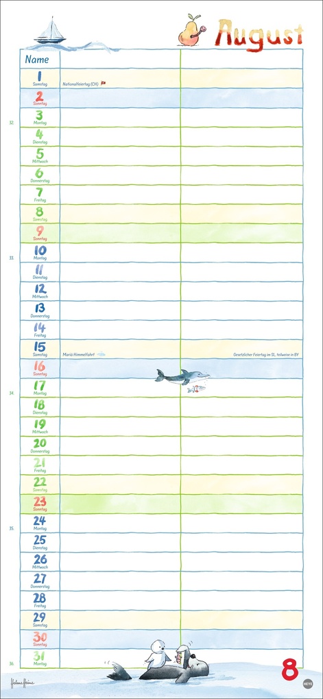 Weitere Ansicht: Helme Heine: Planer für zwei 2026