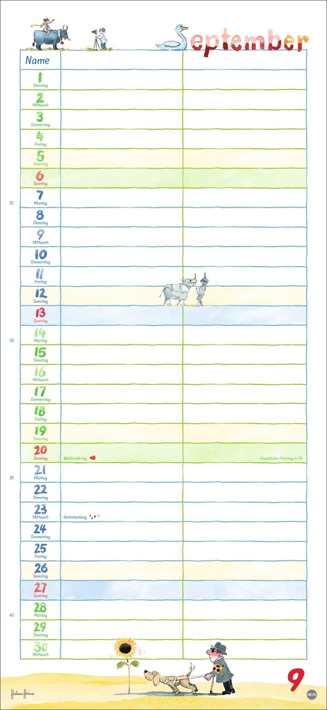 Weitere Ansicht: Helme Heine: Planer für zwei 2026