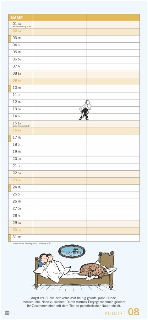 Weitere Ansicht: Loriot Planer für zwei 2026