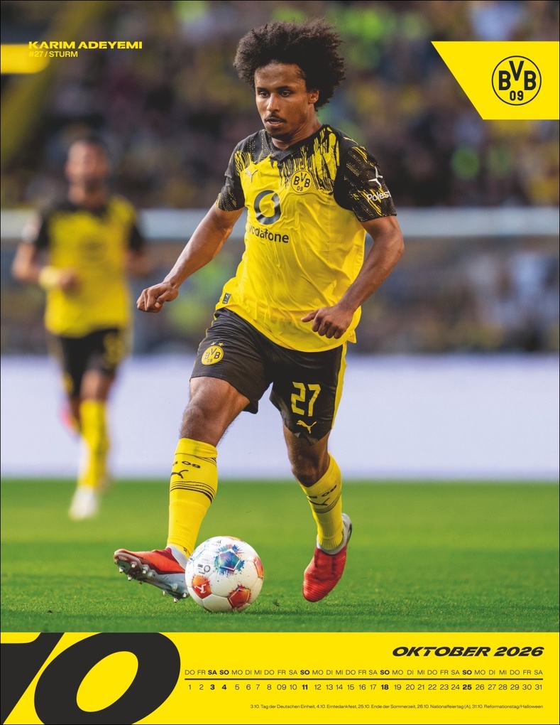 Weitere Ansicht: BVB Posterkalender 2026