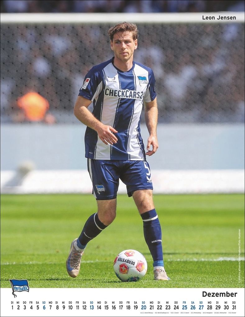 Weitere Ansicht: Hertha BSC Posterkalender 2026