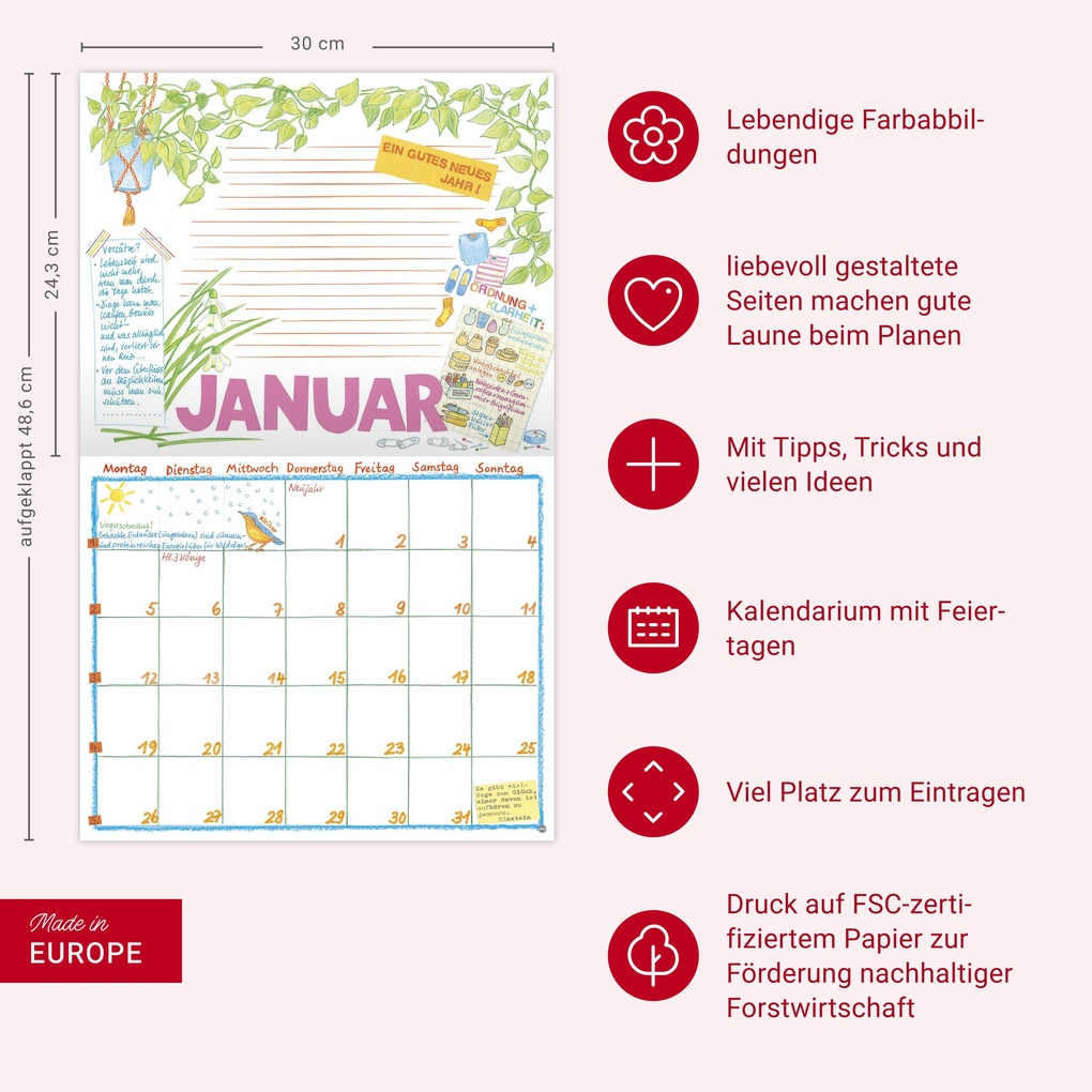 Weitere Ansicht: Gabi Kohwagner Mein persönlicher Kalender 2026 | Gabi Kohwagner