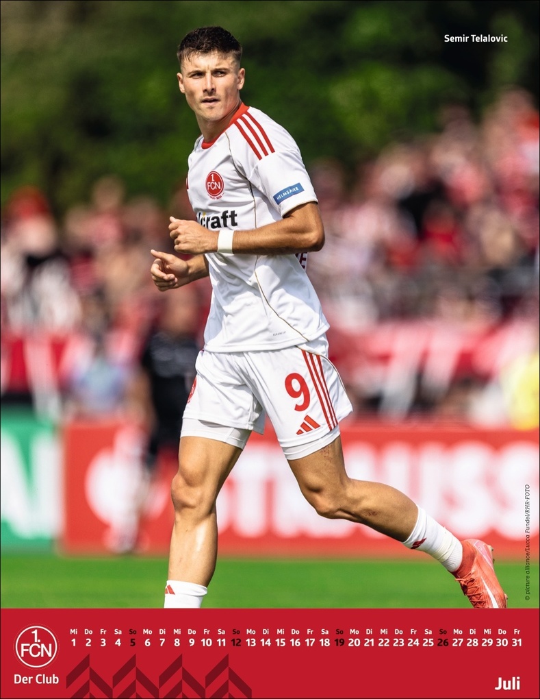 Weitere Ansicht: 1. FC Nürnberg Posterkalender 2026
